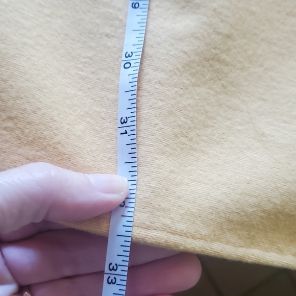 L.L. Bean Yellow Flannel Long Slv Casual Button Down Sz. XL Shirt - Picture 10 of 10